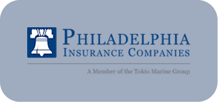 Philadelphia Insurance Companies logo representing business insurance companies in California through JVRC Insurance