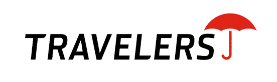 Travelers logo representing trusted business insurance companies available in California