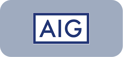 AIG logo representing a leading commercial business insurance company in California through JVRC Insurance