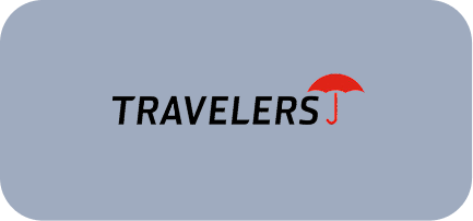 Travelers insurance logo representing trusted business insurance company options in California