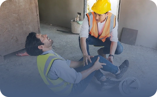 Worker injury scenario highlighting need for workers compensation insurance coverage for businesses in California